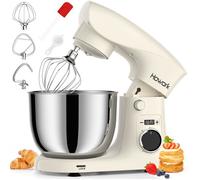 Robot Pâtissier 1500W, 5,5L BolRobot de Cuisne,10+P Vitesses,Crochet à Pâte, Batteur plat & Fouet, Robot Pétrin