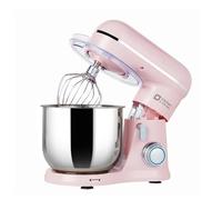 Robot Pâtissier 3.5L Compact, Kitchen in the box 10 Vitesses + Pulse, Léger 2,9 kg, Bol Inox, 3 Accessoires, Mini Robot Cuisine Multifonction, Idéal Pâtisserie Maison et Débutant, 5 Couleurs