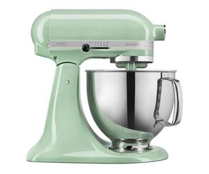 ROBOT PÂTISSIER À TÊTE INCLINABLE 4,8L - KitchenAid ARTISAN 5KSM125EPT - Macaron pistache