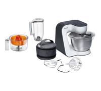 Robot pâtissier BOSCH Kitchen Machine MUM - Gris - 1000W - Mouvement planétaire 3D - Accessoires inclus