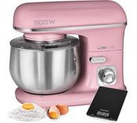 Bomann KM 6030 Pétrin Pâte 1100W Rose Pastel