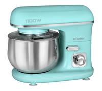 Robot Pâtissier Boulangerie Cuisine Ménager Multifonction Bol 5L Bomann KM 6030 1100W Vert 03026