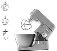 Robot pâtissier Chef - KENWOOD - KVC3100S - Bol Inox 4,6 L - Pétrin, fouet et batteur inclus - 1000 W - Argent