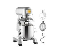 Robot Pâtissier Commercial SucceBuy 1100W 33L Argent