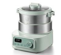 Robot pâtissier compact 15 minutes automatique avec deux accessoires pour la pâtisserie maison (vert, 5 L)