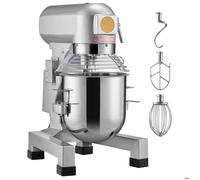 Robot Pâtissier - DUOKU - B30B - 1100 W - 28,5 L - Acier Inoxydable - 3 Accessoires