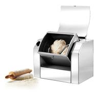 Robot pâtissier électrique 1500 W, en acier inoxydable, pour une utilisation professionnelle. Mélangeur de farine avec minuterie pour pâtes, nouilles et pizzas.