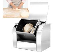 Robot pâtissier électrique professionnel, idéal pour la pâtisserie et le pain. Capacité élevée : 30/50 kg/h. Bol rotatif à 90°.