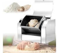 Robot pâtissier électrique sur socle, pétrin professionnel de 5 kg en acier inoxydable, idéal pour la préparation de pâtes, nouilles et pizzas. Fonction minuterie.