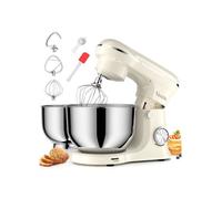 Robot pâtissier - GENERIQUE - 1500W - Double bol 5L+6L - 10 vitesses - Acier inoxydable