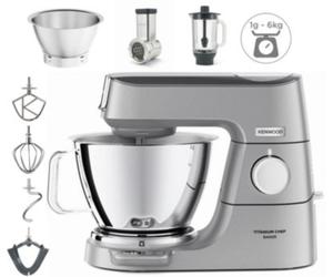 Robot pâtissier KENWOOD KVC85.314SI Titanium Chef Baker