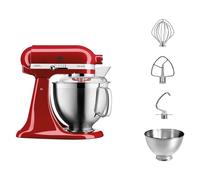 5ksm185pseer 300w bol de 4,8 l + bol de 3 l rouge empire