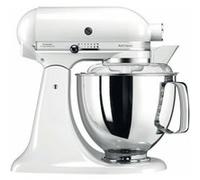 Robot Pâtissier KitchenAid® Artisan 4,8 L 300 Watt Blanc 5KSM175PSEWH Blanc H