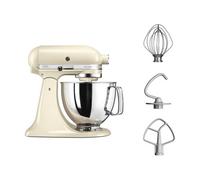 KitchenAid 5KSM125 - Robot sur socle - crème/métal/300W