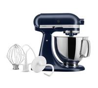 KitchenAid Robot pâtissier Artisan 5KSM125EIB 4,8 L 300 W tête inclinable 3 accessoires Bleu encre
