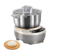 Robot Pâtissier Maison, Machine à Pâte Automatique 5L/7L, Robot à Pâte électrique Pour Pain Pizza Dumplings Sourdough, Facile Nettoyage(5L)