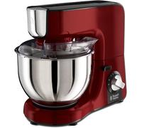Robot Pâtissier Multi [Pétrin,Batteur & Blender] Desire Rouge (3 Fouets: Batteur Pâtes Lourdes,Crochet Pétrin,Fouet En Inox,Bol Blender 1,5L,10 Vitesses,Anti-Projection) 23480-56