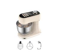 Robot Pâtissier Multifonction 1500W 6L Écran Tactile-12 Vitesses+Fermentation&Régulation Temp/Temps-Idéal Pain&Pâtisserie-SK05016