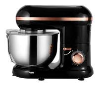 Robot patissier multifonction 1500W bol 5.5L DALLAS Rose Gold or et Noir acier