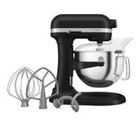 Robot pâtissier multifonction à bol relevable KitchenAid Artisan 5KSM60SPXEBM 375 W Noir mat Noir mat G