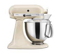 Robot pâtissier multifonction à tête inclinable 4,8l 300w crème