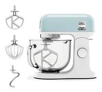 Robot Pâtissier Multifonction Kenwood Kmx754Pb - Moteur Professionnel 1000W - 2 Sorties Pour Accessoires - Bol En Verre 5L Avec Bleu pastel G