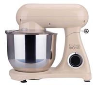 Kitchen Move Robot patissier multifonction design Vintage 1800W bol acier inox 6.5L ELTON Ivoire crème