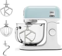 Robot pâtissier multifonction kMix KENWOOD KMX754PB - Moteur professionnel 1000W - 2 sorties pour accessoires - Bol en verre 5L