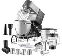 Robot pâtissier multifonction - SENCOR - STM 8970 PAUL 3 - 1800 W - Noir / Acier
