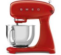 Robot pâtissier multifonctions 4.8l 1000w rouge Smeg SMF05RDEU