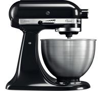 KitchenAid Classic robot de cuisine 275 W 4,3 L Noir, Métallique