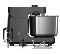 Ooni Halo Pro Pétrin Spirale Professionnel - Robot de Cuisine & Machine à Pétrir 7,3 L avec Accessoires, 58 Vitesses - Idéal pour Pâte à Pain et à Pizza - Pétrin Pizza Gris Anthracite