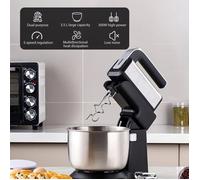 Robot Pâtissier - Pétrin - 3.5L - 300W - 5 vitesses - 304 Réglage à six vitesses - 68dB - Robot pâtissier Chef -