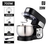 Robot Pâtissier - Pétrin - 3L - 700W - cuve en acier inoxydable - 304 Réglage à six vitesses - 70dB - Robot pâtissier Chef