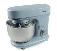 Robot pâtissier planétaire 1300 W 5 L 6 vitesses bleu poudre en ABS