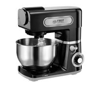 Robot Pâtissier professionnel 1500W Inox - Bol 6 L, Kit pâtisserie complet - Mélangeur de cuisine Noir