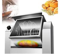 Robot pâtissier professionnel sur socle - Mélangeur de farine électrique automatique avec fonction inclinable, idéal pour la boulangerie de restaurants et d'écoles