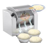 Robot pâtissier professionnel sur socle - Pétrisseur électrique en acier inoxydable avec minuterie pour la fabrication de pâtes, nouilles et pizzas