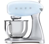 Robot pâtissier SMEG - 800W TSF02BLEU - Bol en acier inoxydable - 10 réglages de vitesse