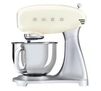 Smeg Robot pâtissier SMF02CREU 800 W bol 4,8 L 10 vitesses Crème
