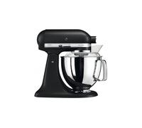 Robot pâtissier sur socle 4,8L 300W Truffe Noire - KitchenAid 5KSM175PSEBK