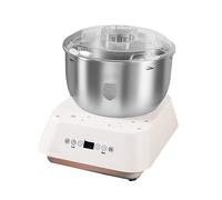 Robot pâtissier sur socle, grande capacité, avec fermentation thermostatique et minuterie intelligente, 5 litres, en acier inoxydable, compact et peu encombrant.