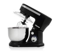AudioSonic Robot pâtissier Tristar MX-4837 4 L 1000 W 6 vitesses inox noir - batteur, fouet, pétrin