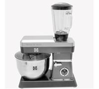Robot petrin 1800 W max 6.5L gris Herzberg HG5065-GRIS