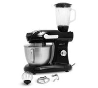 Robot Pétrin 5l Avec Blender En Verre Evolutionb+ Noir Kitchencook