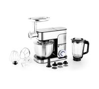 Robot Pétrin Inox 5.5l Avec Hachoir Antara Pro Kitchencook Gris