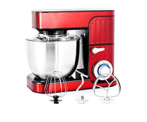 Robot Pétrin Inox Avec Mouvement Planétaire Antara Kitchencook Rouge