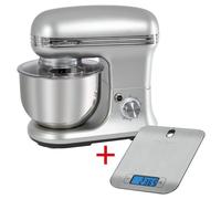 Profi Cook PC-KM 1222 W Pétrisseur 1200 W argent