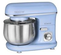 Robot Pâtissier Boulangerie Cuisine Ménager Multifonction Bol 5L Bomann KM 6030 B 1100W Bleu