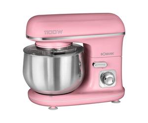 Robot pétrin multifonction 5L 1100W Bomann KM 6030 CB Rose
